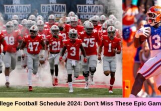 College Football Schedule 2024: Don't Miss These Epic Games!