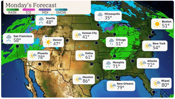 Thanksgiving Travel Forecast 2024: Rain and Snow Threaten Plans