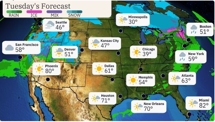 Thanksgiving Travel Forecast 2024: Rain and Snow Threaten Plans