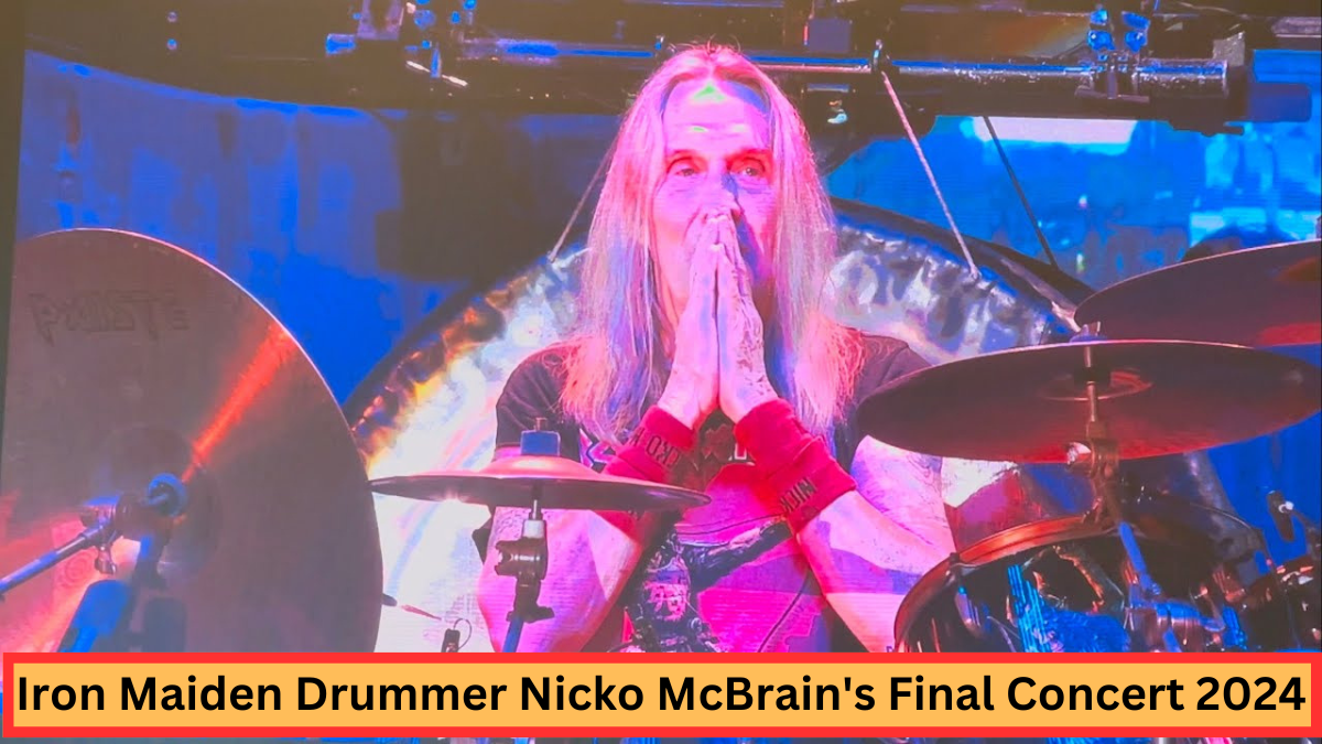 Iron Maiden Drummer Nicko McBrain's Final Concert 2024